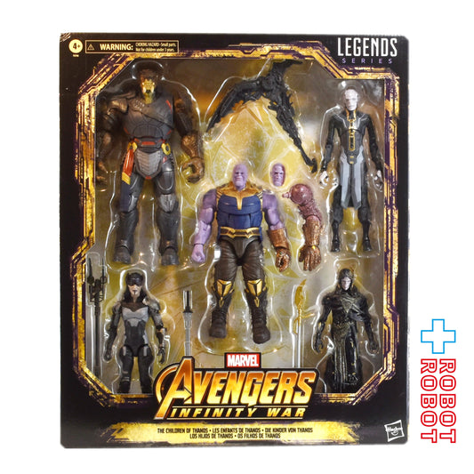 マーベルレジェンド アベンジャーズ インフィニティーウォー シリーズ ビルド ブラック・オーダー& サノス 6インチ アクションフィギュア 未開封