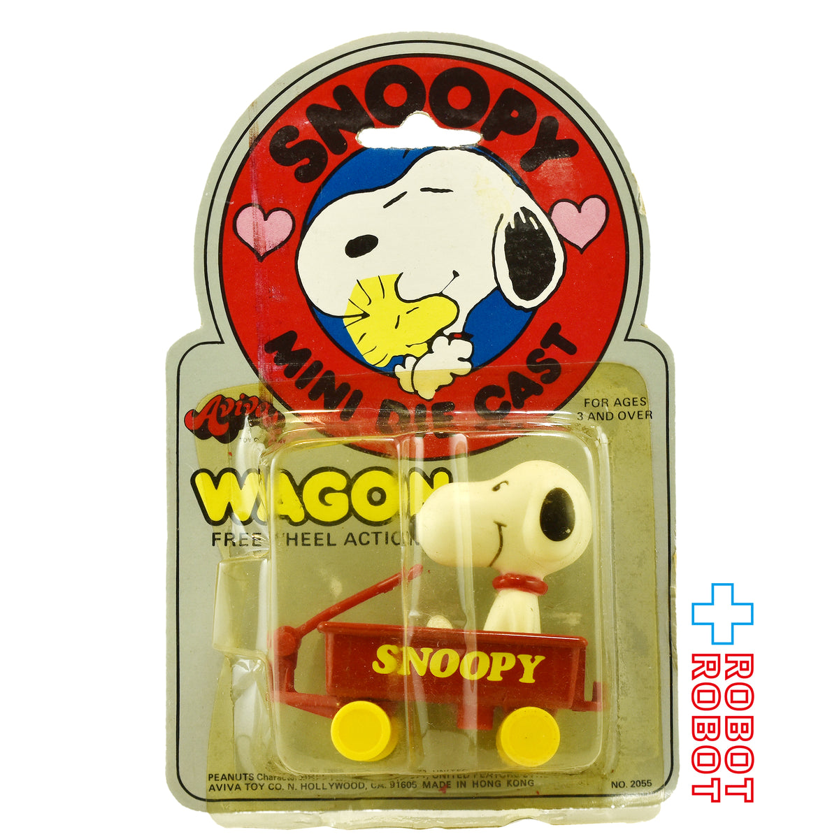 ピーナッツ スヌーピー スマイラー ワゴン ダイキャスト ミニカー 未開封 ※パッケージダメージ