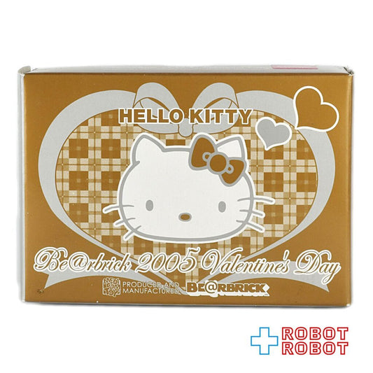 メディコム BE@RBRICK 100％ ベアブリック ハローキティ 2005 バレンタイン 2体セット