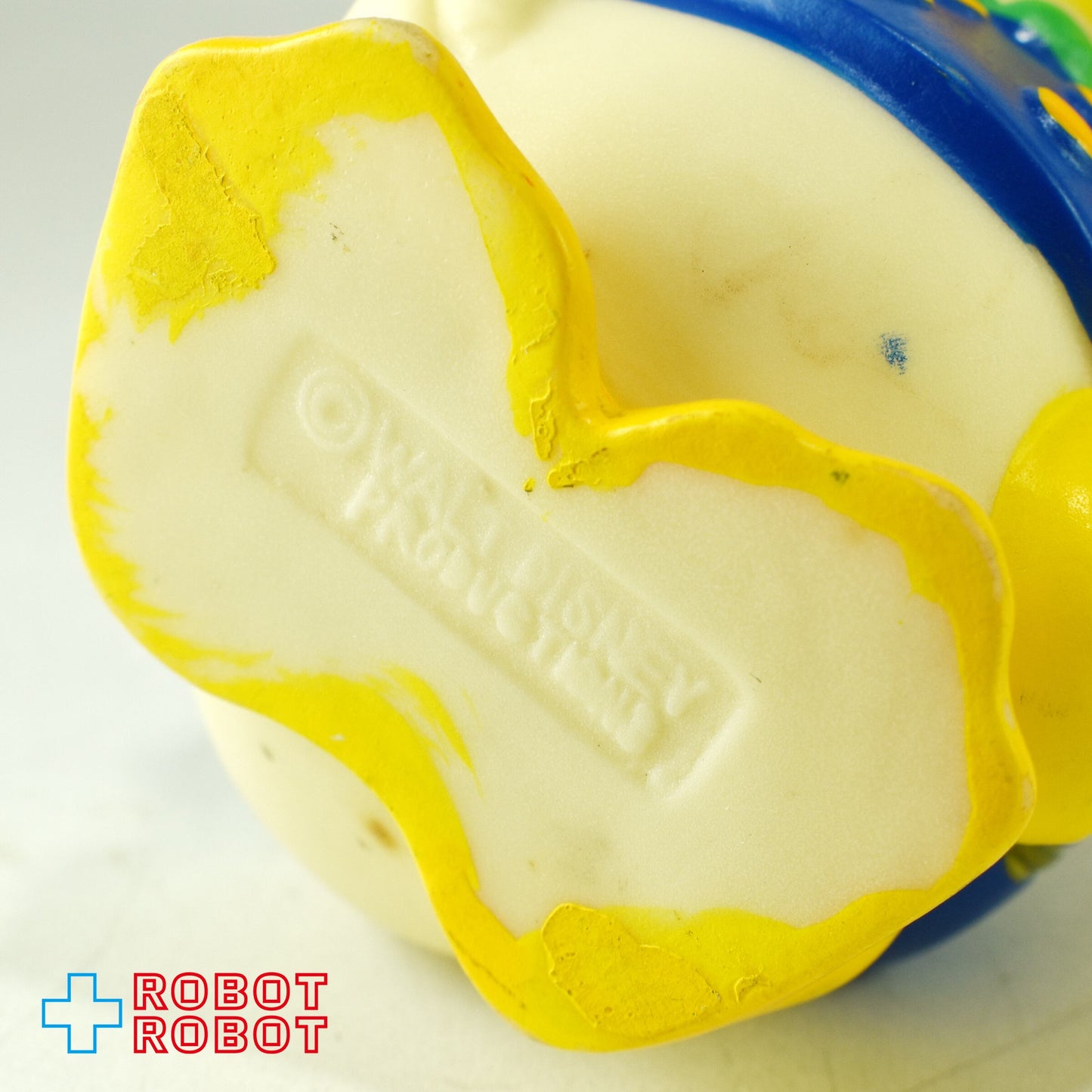 三菱銀行 ディズニー ドナルドダック 緑ネクタイ ソフビフィギュア