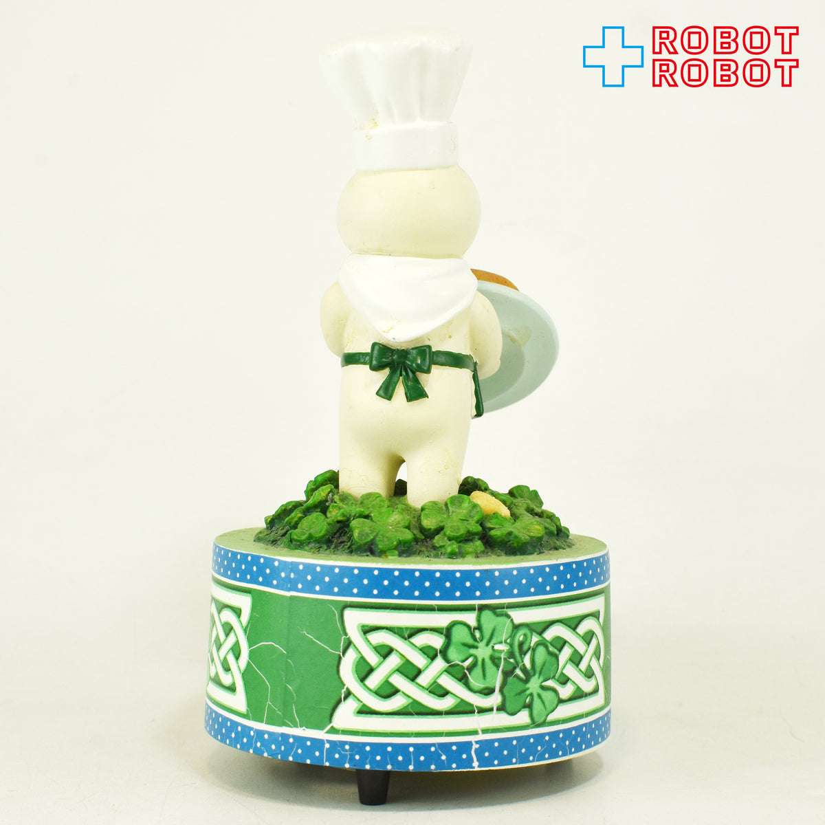 ピルズベリー ポッピンフレッシュ ドゥボーイ アイリッシュ・アイズ オルゴール フィギュアリン 2013 企業物