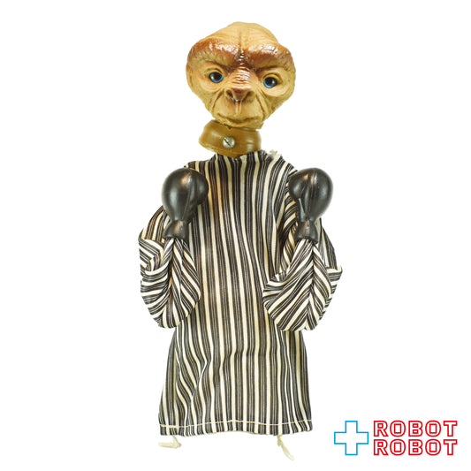 メーカー不明 E.T. ボクシングおもちゃ 白黒ストライプ