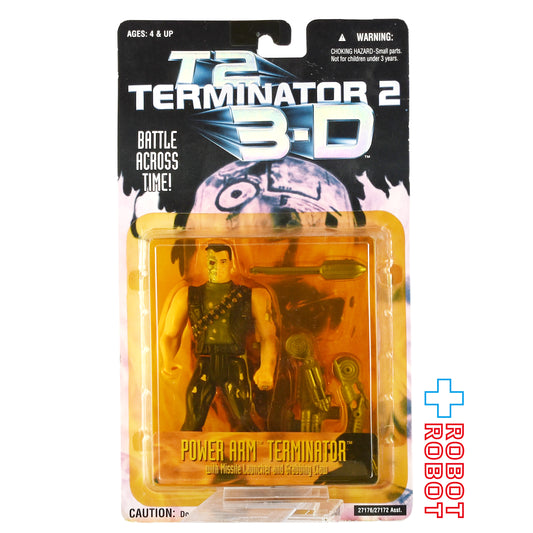 ケナー ターミネーター2：3-D パワーアーム・ターミネーター アクションフィギュア 未開封 ※ブリスター黄色