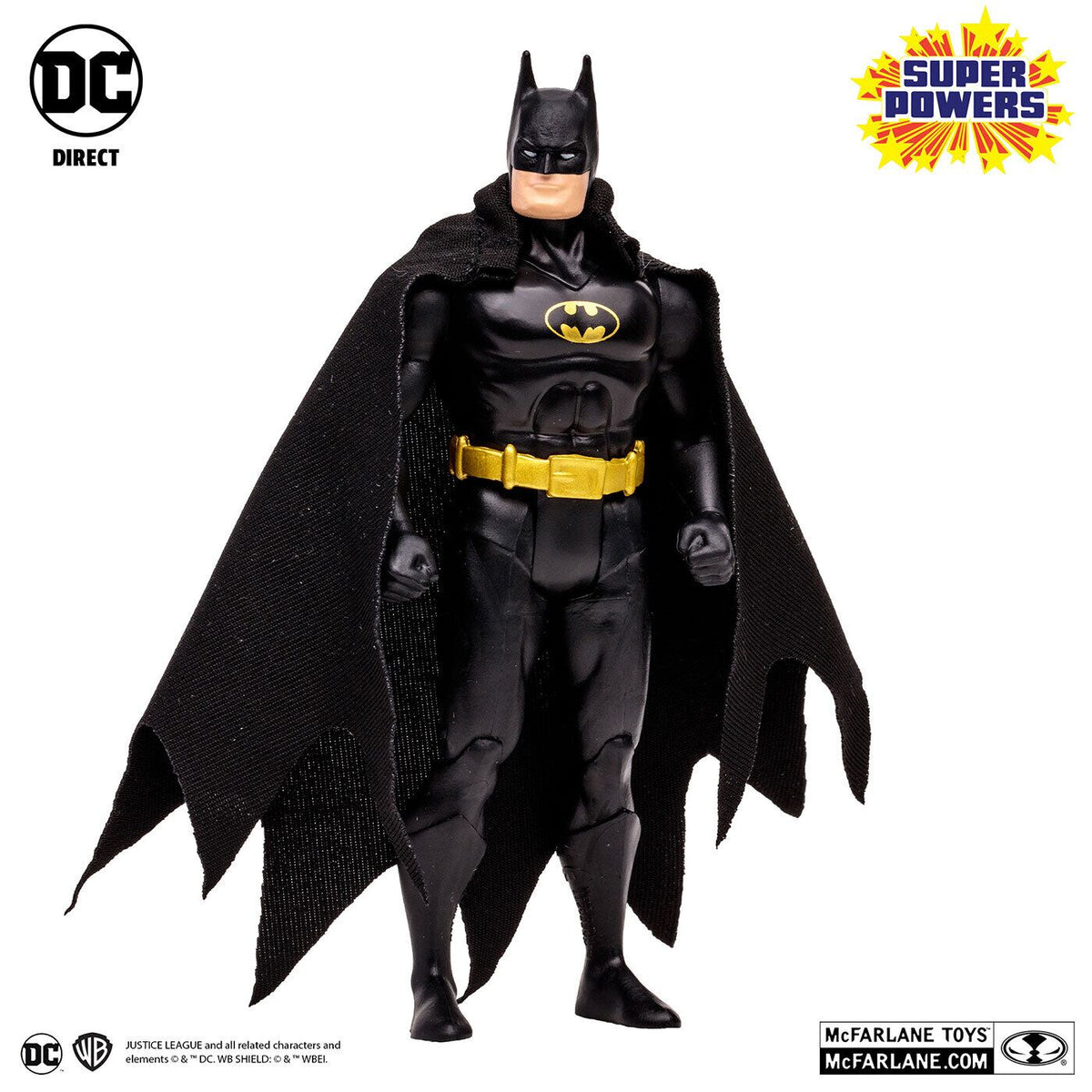 マクファーレン・トイズ DCダイレクト DCスーパーパワーズ #17 バットマン ブラックスーツ (コミック) 4インチ アクションフィギュア 国内版 未開封