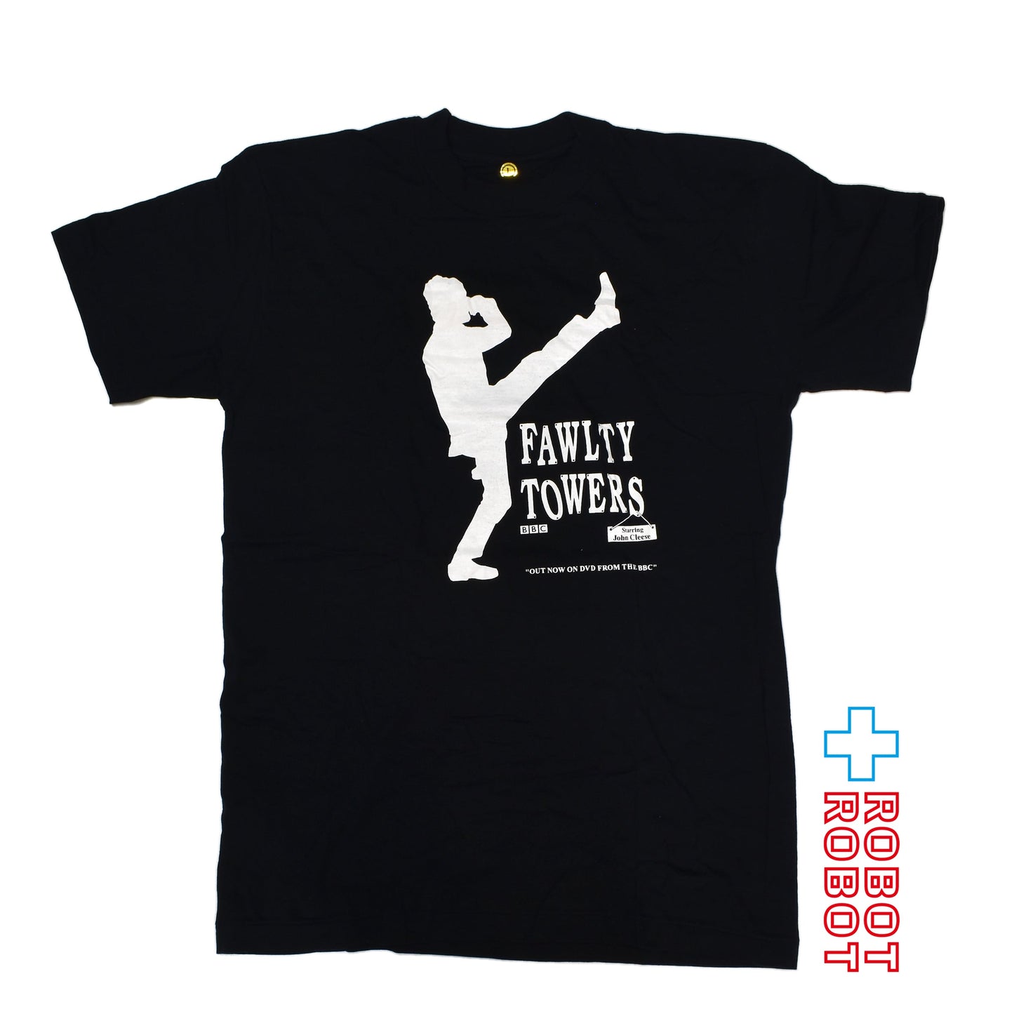 BBC フォルティ・タワーズ Mr.チョンボ危機乱発 Tシャツ ブラック Lサイズ