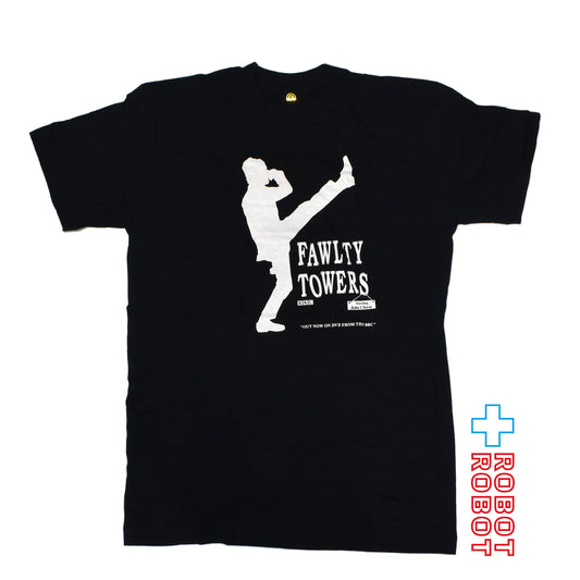 BBC フォルティ・タワーズ Mr.チョンボ危機乱発 Tシャツ ブラック Lサイズ