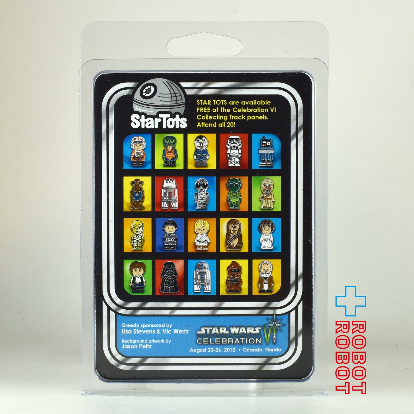 スター・ウォーズ スタートッツ 台紙入コイン 20種セット ディスプレイ箱付 セレブレーション オーランド2012限定
