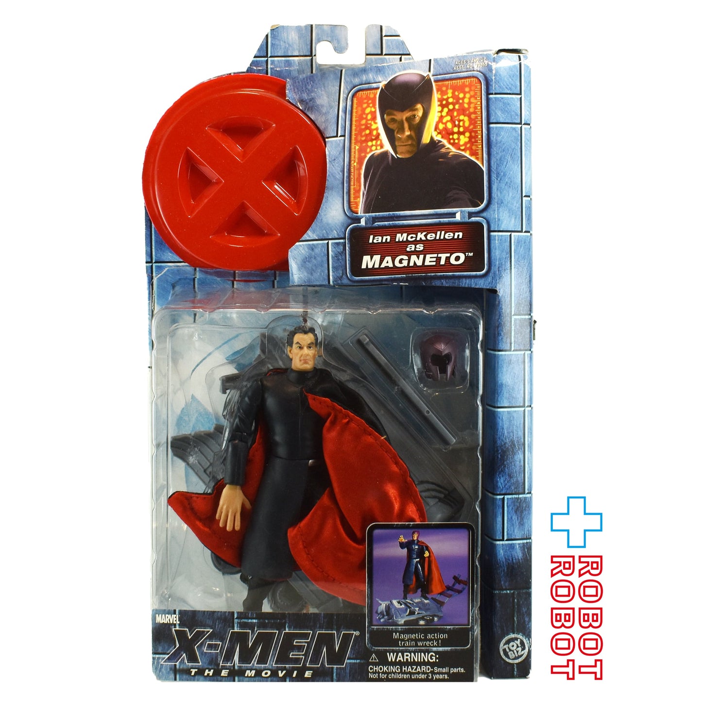 トイビズ X-メン ザ・ムービー マグニートー (イアン・マッケラン) アクションフィギュア 箱入