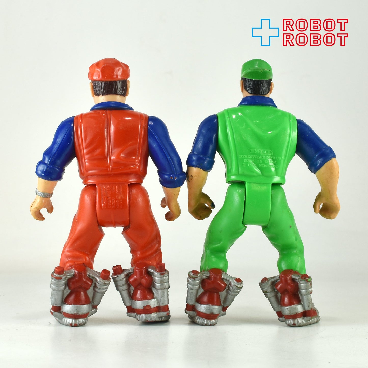 映画版 スーパーマリオ 魔界帝国の女神 マリオとルイージ アクションフィギュア ２体 1993 ERTL社