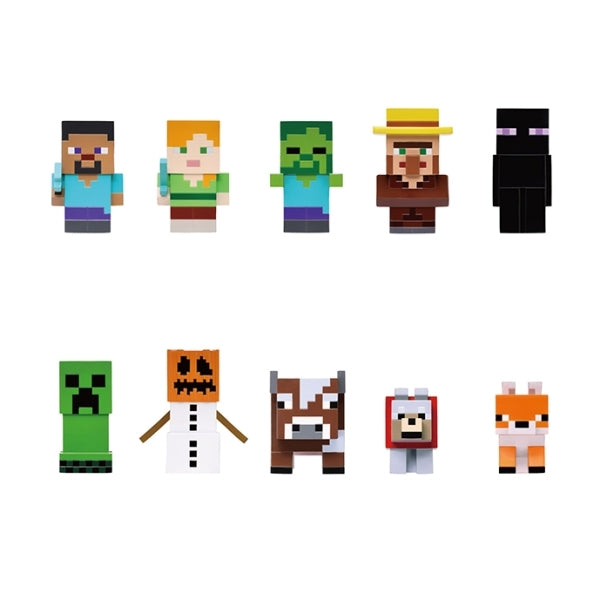 エンスカイ MINECRAFT マインクラフト ソフビパペットマスコット 未開封