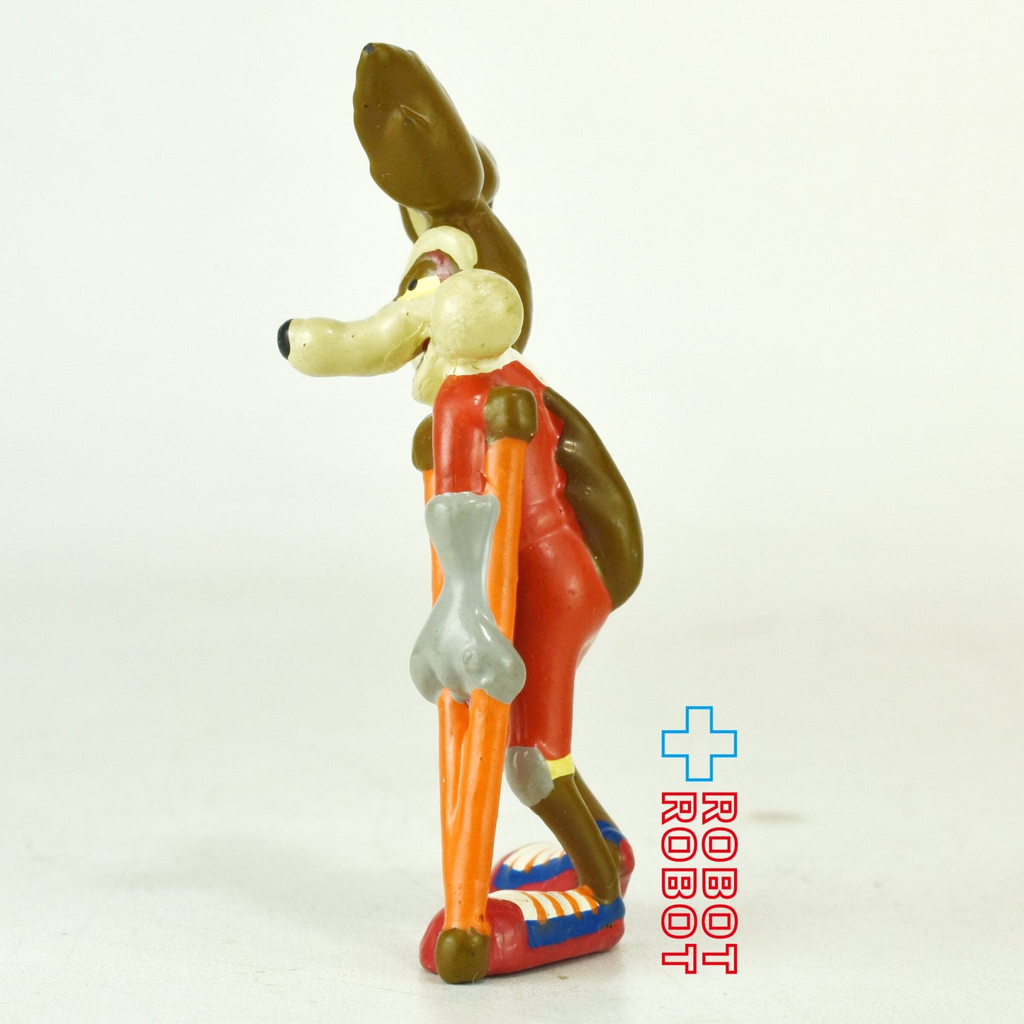ワーナーブラザーズ ルーニー・テューンズ  ワイリー・コヨーテ with 杖 PVC フィギュア