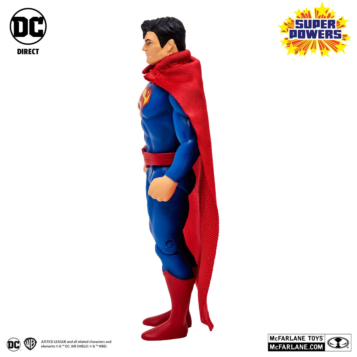 マクファーレン DCダイレクト DCスーパーパワーズ #15 スーパーマン (コミック／Superman: Reborn) 4インチ アクションフィギュア 国内版 未開封