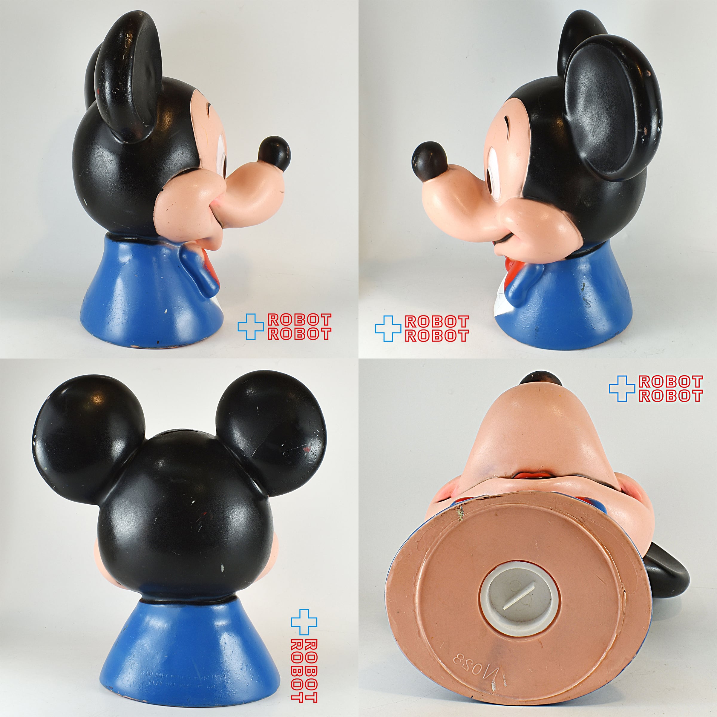 Disney Mickey Mouse ディズニーミッキーマウス貯金箱ソフビ人形約8cm奥行 - www.rubel-minsk.by