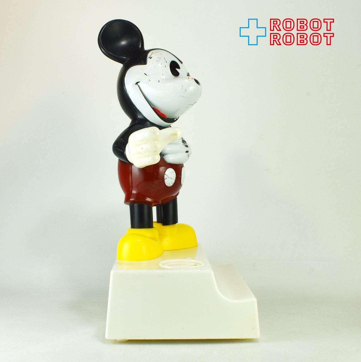 ヘルムトイ社 ディズニー ミッキーマウス トーキングトゥースブラッシュ 歯ブラシスタンド メイドイン香港 ※難有り