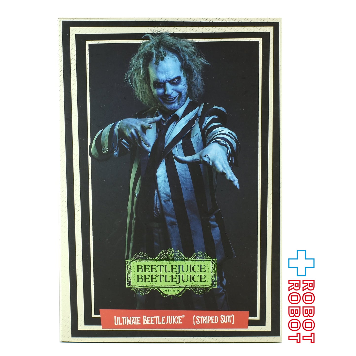 NECA ネカ ビートルジュース (ストライプスーツ) アルティメット ７インチ アクションフィギュア 未開封