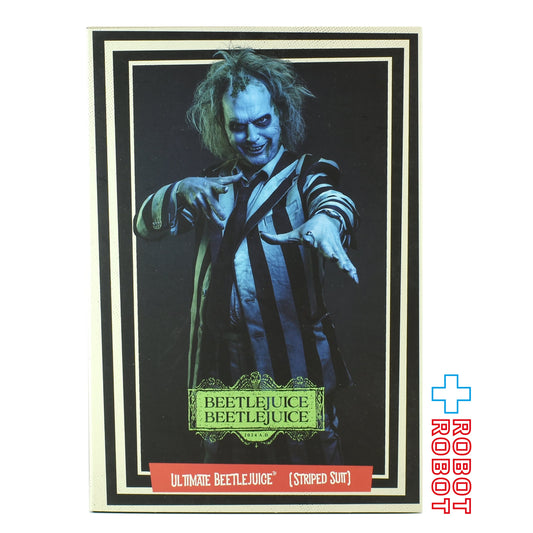 NECA ネカ ビートルジュース (ストライプスーツ) アルティメット ７インチ アクションフィギュア 未開封