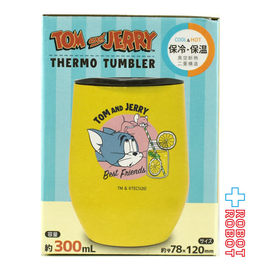 ピーナッツ・クラブ トムとジェリー サーモタンブラー イエロー 箱入