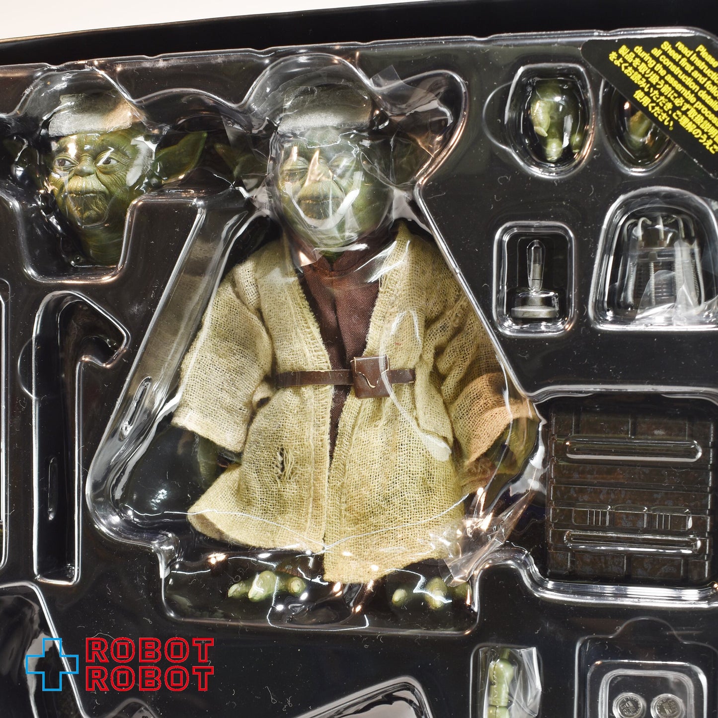 ホットトイズ ムービー・マスターピース スター・ウォーズ 帝国の逆襲 ヨーダ 1/6スケールフィギュア MMS369 開封美品