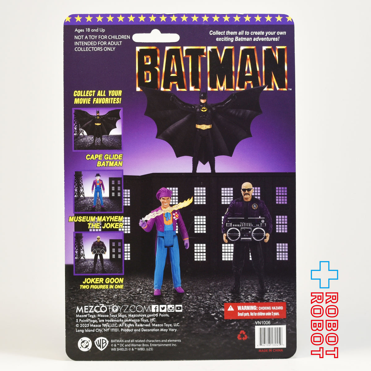 メズコ 5ポイント/ バットマン (1989) シリーズ2 ジョーカー 3.75インチ アクションフィギュア シリーズ2