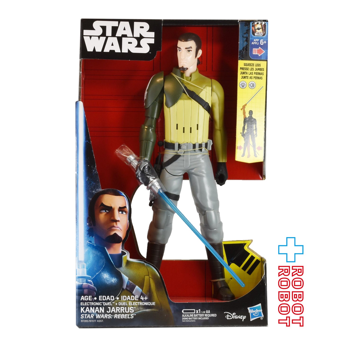 ハズブロ  スター・ウォーズ REBELS ケイナン・ジャラス 12インチ エレクトロニック フィギュア 未開封 国内版