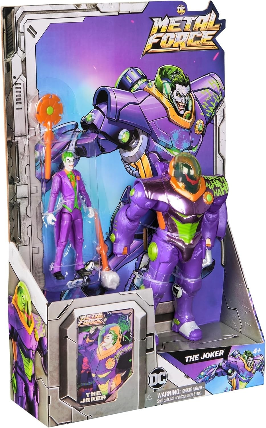 スピンマスター DC バットマン ジョーカー メタルフォース アクションフィギュア 未開封