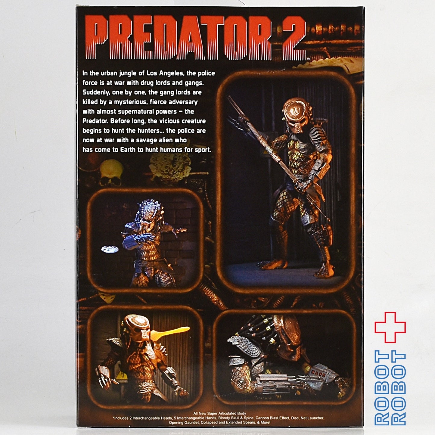 ネカ NECA プレデター シティハンター・プレデター アルティメット 7インチ アクションフィギュア 未開封
