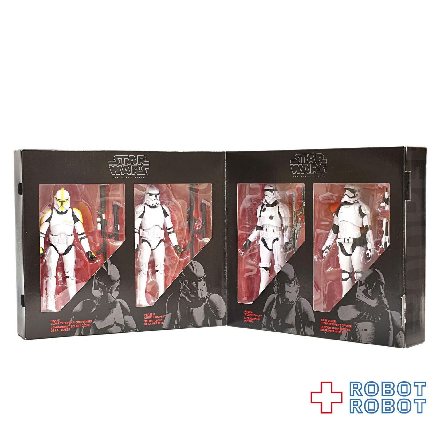 スター・ウォーズ ブラックシリーズ 限定 2015トルーパービルダー [TFA] 4パック 6インチフィギュア 未開封