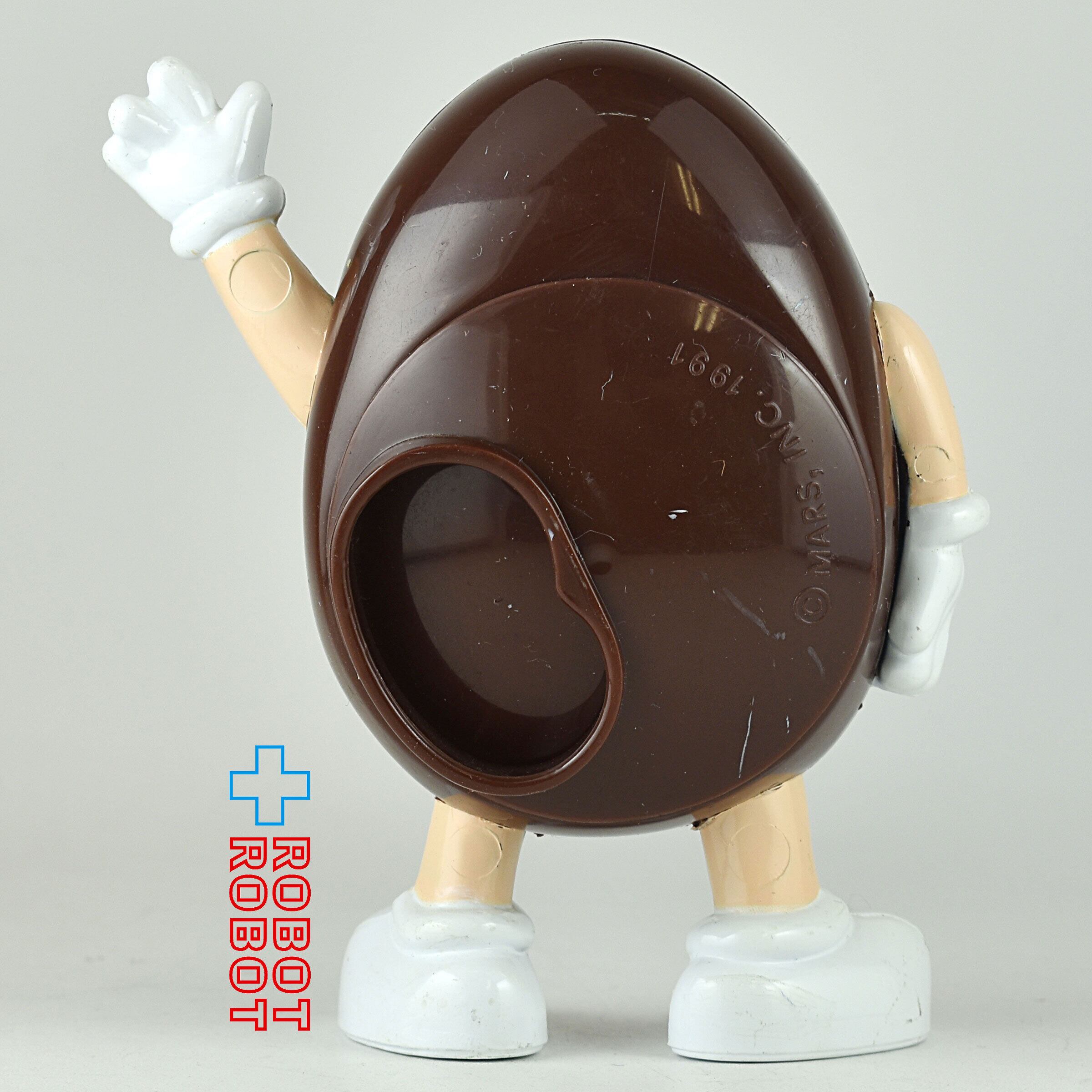 m&m's ディスペンサー ティンケース フィギュア ミレニアム ブラウン