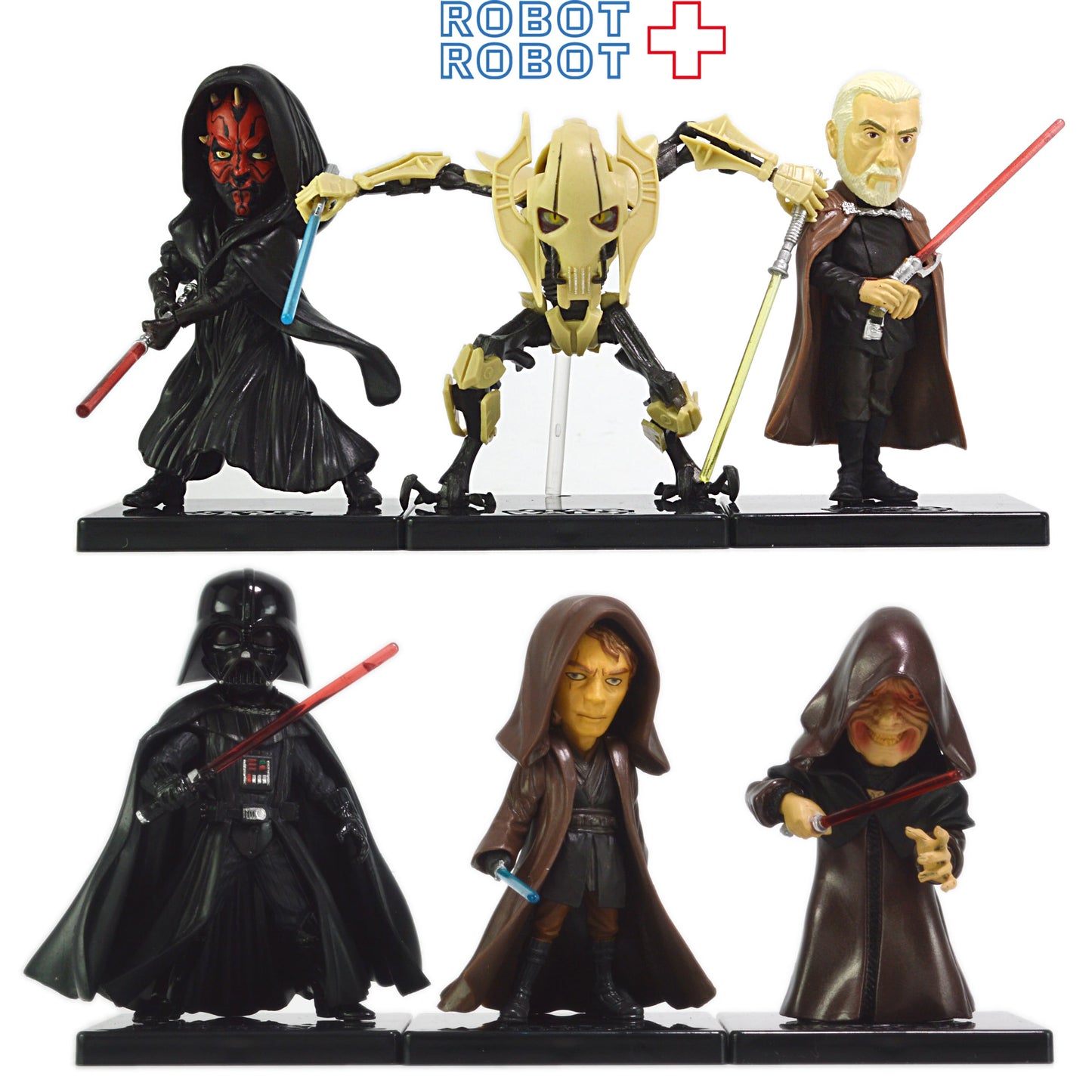 バンプレスト スター・ウォーズ ワールドコレクタブルフィギュア vol.1 ６種セット 開封