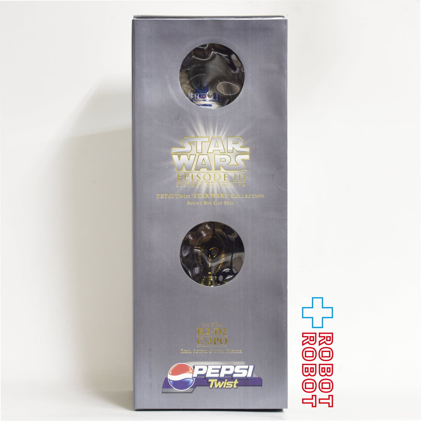 ペプシツイスト サウンドコレクション スター・ウォーズ EP3 サウンドビッグキャップセットNo.4 R2-D2 & C-3PO 未開封