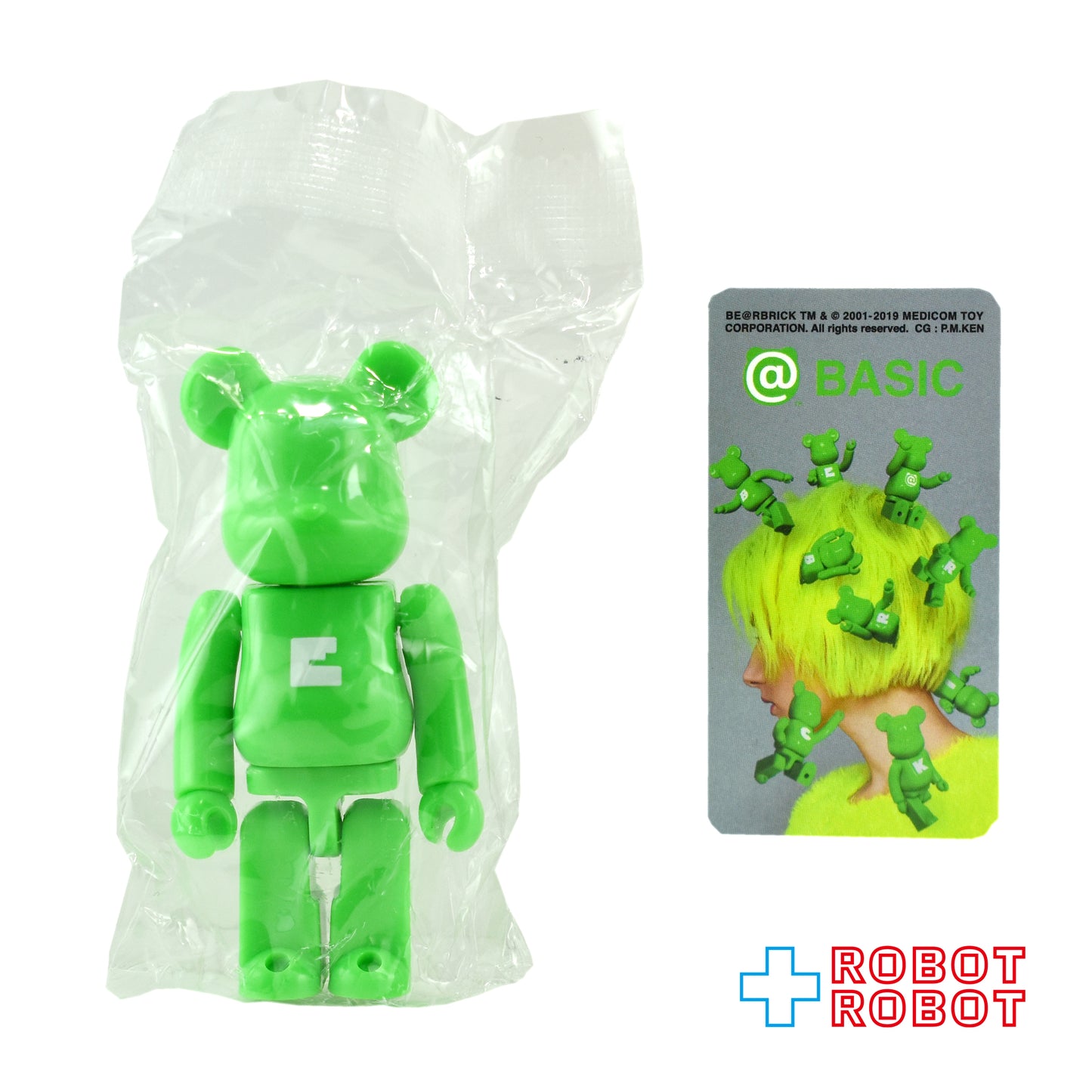 メディコム ベアブリック BE@RBRICK 100% [シリーズ38] BASIC ベーシック ネオングリーン E 未開封 ♦︎４号店商品