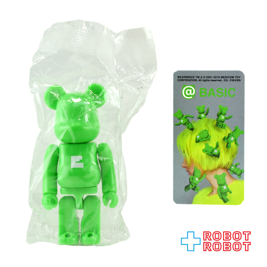 メディコム ベアブリック BE@RBRICK 100% [シリーズ38] BASIC ベーシック ネオングリーン E 未開封 ♦︎４号店商品