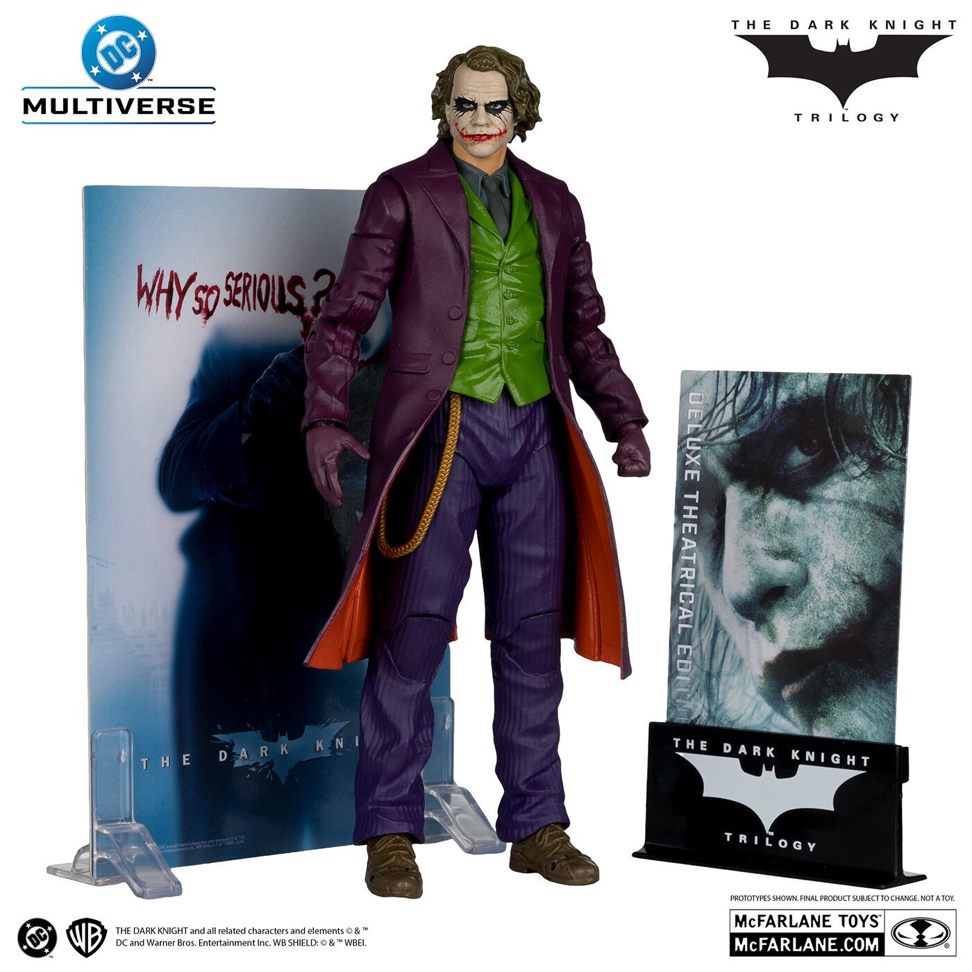 DC マルチバース ダークナイト・トリロジー ジョーカー デラックス・シアトリカル・エディション 7インチ アクションフィギュア 国内版 未開封