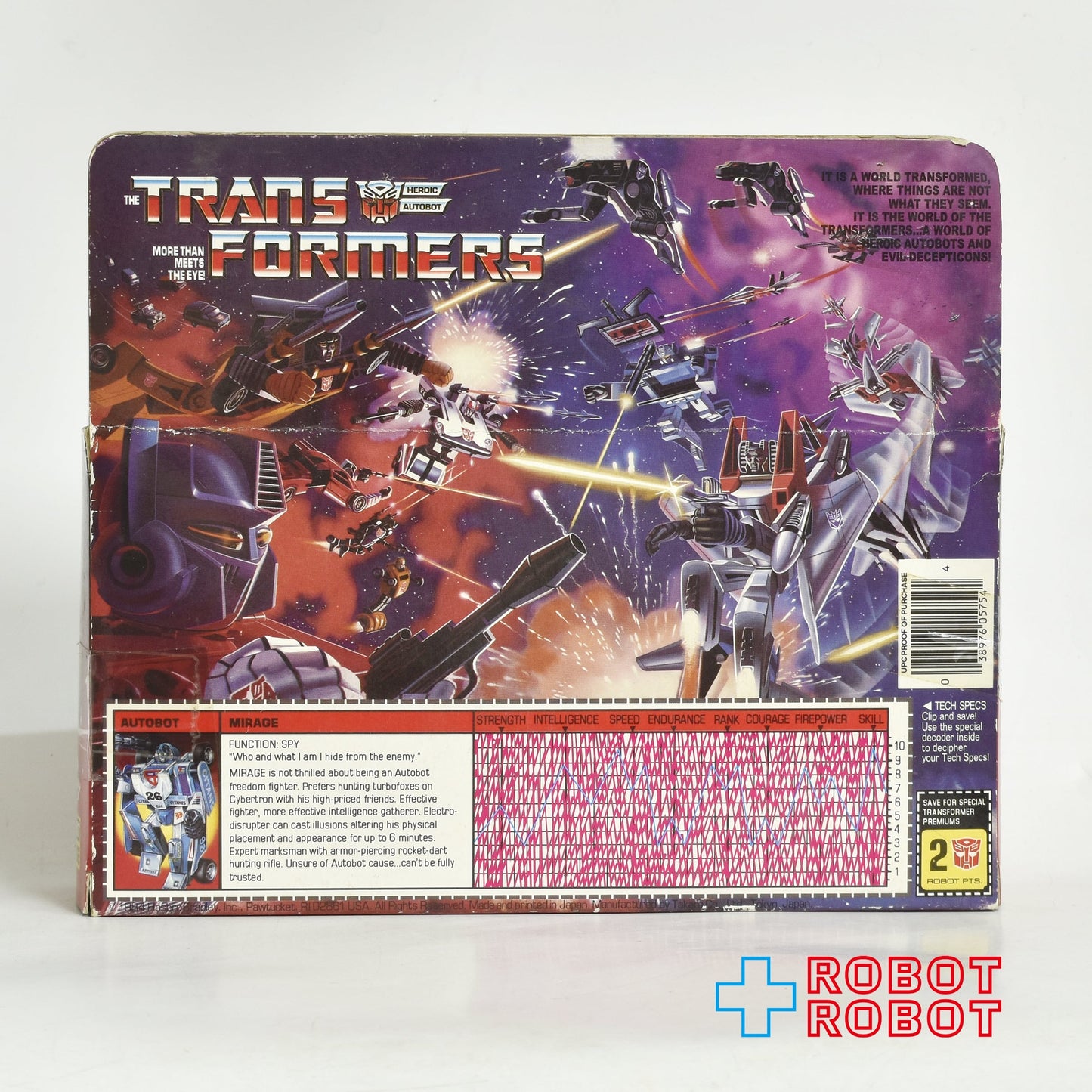 ??KO トランスフォーマー G1  ヒロイック オートボット スパイ ミラージュ 未開封 １号店商品 - ROBOTROBOT