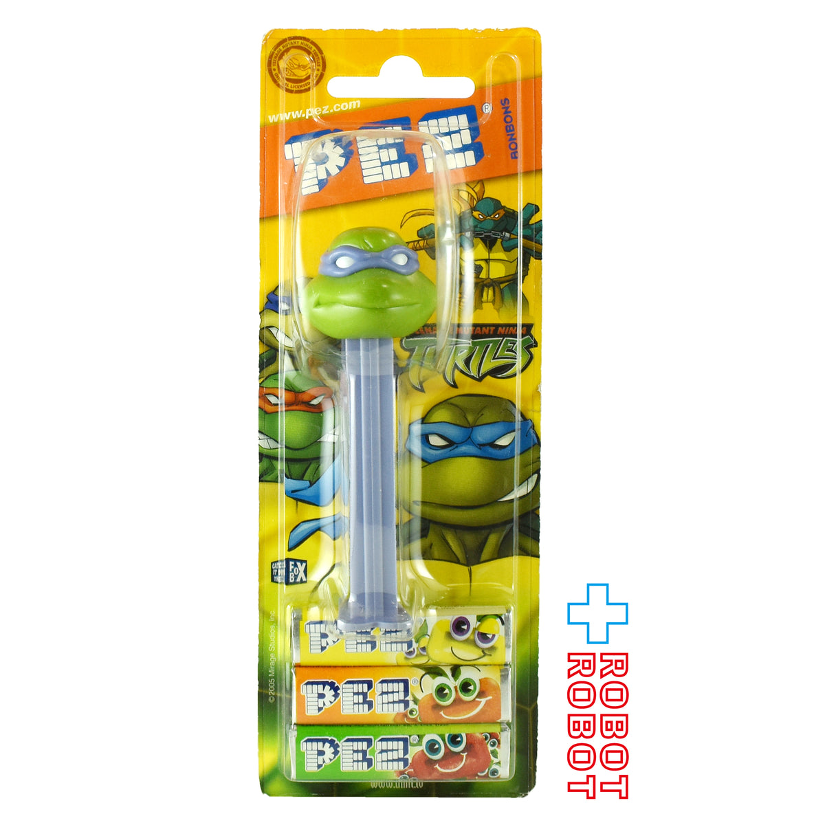 PEZ ティーンエイジ・ミュータント・ニンジャ・タートルズ TMNT レオナルド キャンディー・ディスペンサー・フィギュア 国内版 未開封