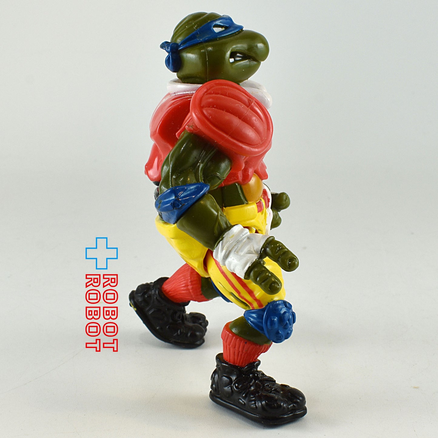 プレイメイツ ティーンエイジ・ミュータント・ニンジャ・タートルズ TMNT ズ タッチダウン トッシン レオ アクションフィギュア 1991 ルース