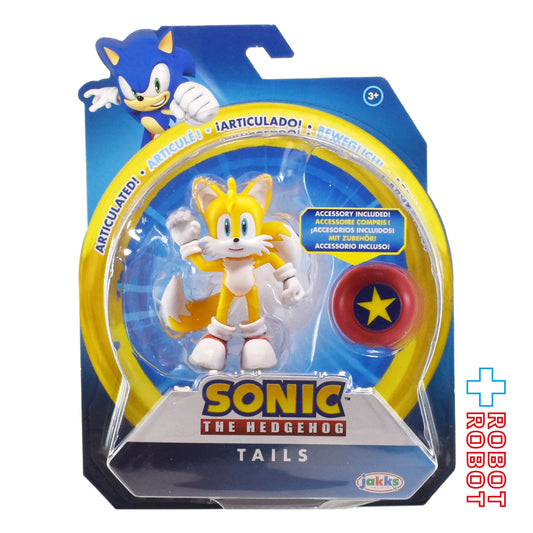 ソニック・ザ・ヘッジホッグ ウェーブ22 テイルス w/ スタースプリング 4インチ アクションフィギュア 未開封