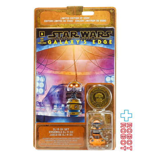 スター・ウォーズ ギャラクシーズ・エッジ DJ R-3X アクションフィギュア,コミックブック,コイン セット 未開封