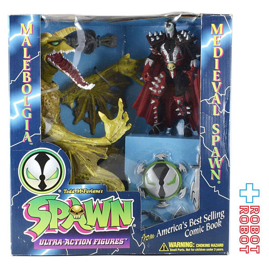 マクファーレン・トイズ スポーン メディーバル・スポーン vs マレボルギア ウルトラアクションフィギュア コレクターズギフトセット