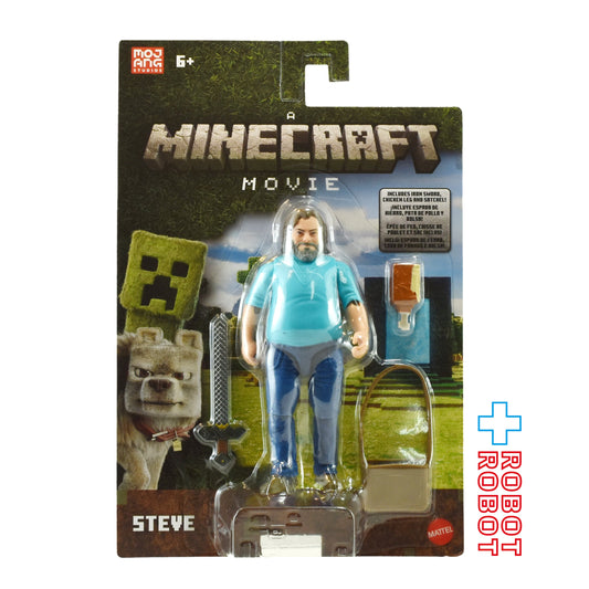 マテル マインクラフト / ザ・ムービー スティーブ アクションフィギュア 未開封
