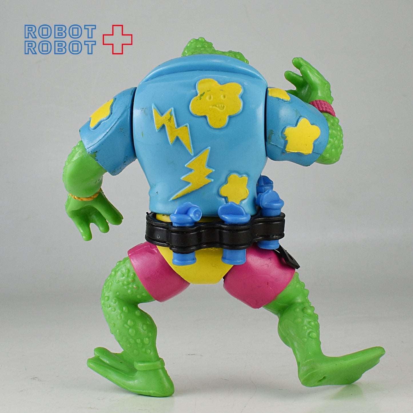 プレイメイツ ティーンエイジ・ミュータント・ニンジャ・タートルズ TMNT ジンギスフロッグ アクションフィギュア ルース ベルト・装備付