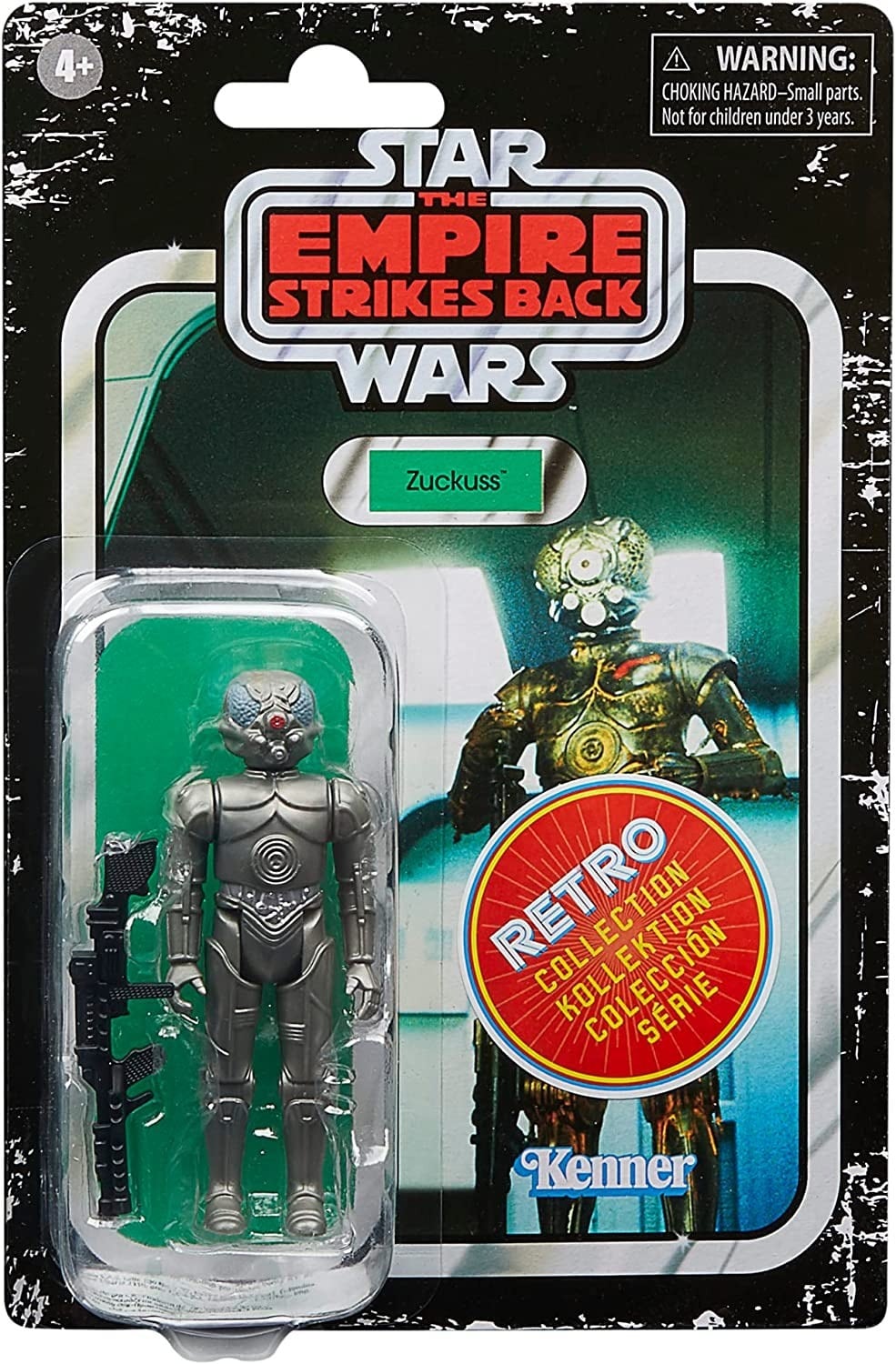 スター・ウォーズ レトロコレクション バウンティハンターズ (ザッカス & 4-LOM) アクションフィギュア [ESB] 未開封 –  ROBOTROBOT