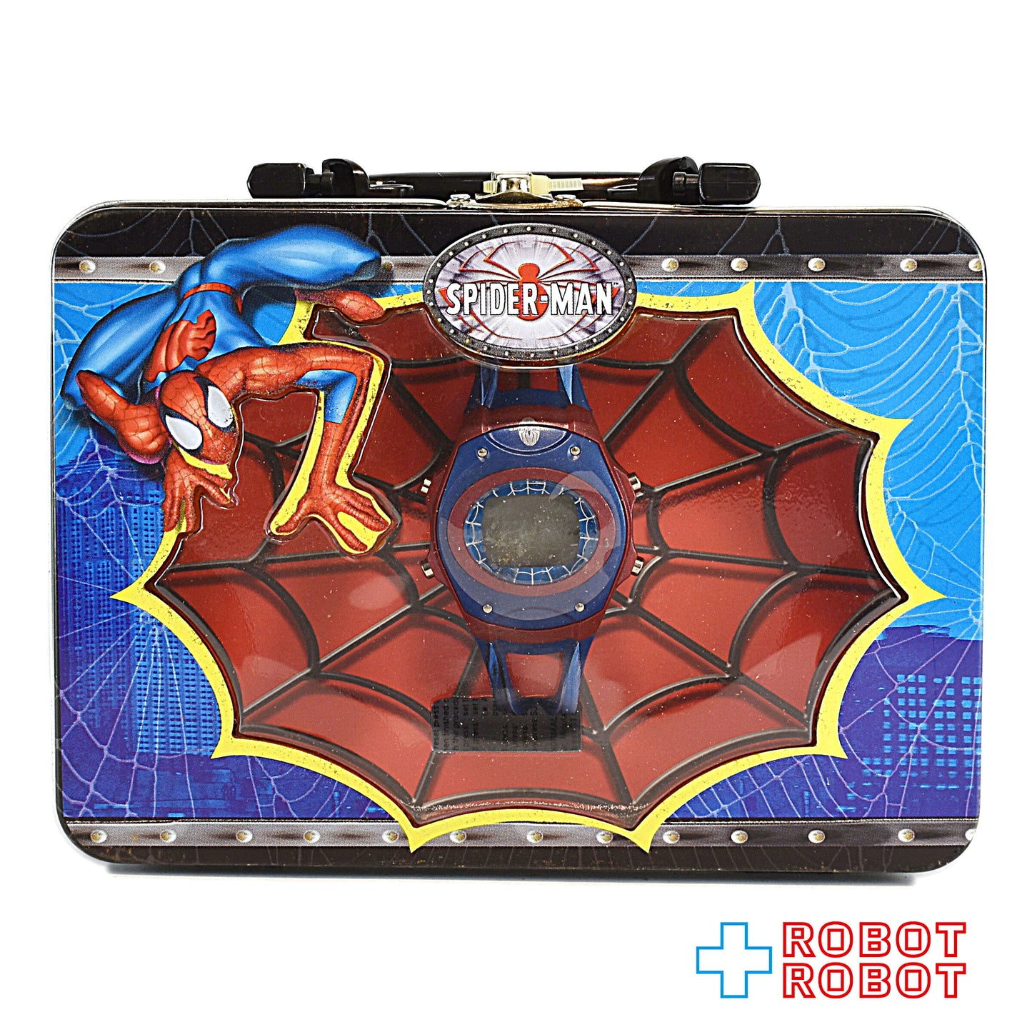 マーベル スパイダーマン 腕時計 w/ ランチボックス (クリックス社) ※難有り