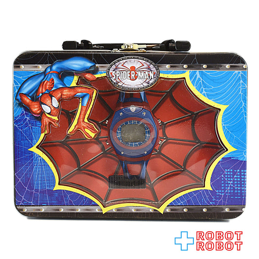マーベル スパイダーマン 腕時計 w/ ランチボックス (クリックス社) ※難有り