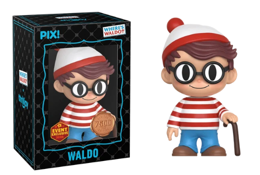 スリルジョイ PIX ピックス ウォーリーを探せ ! ウォーリー ビニールフィギュア 箱付