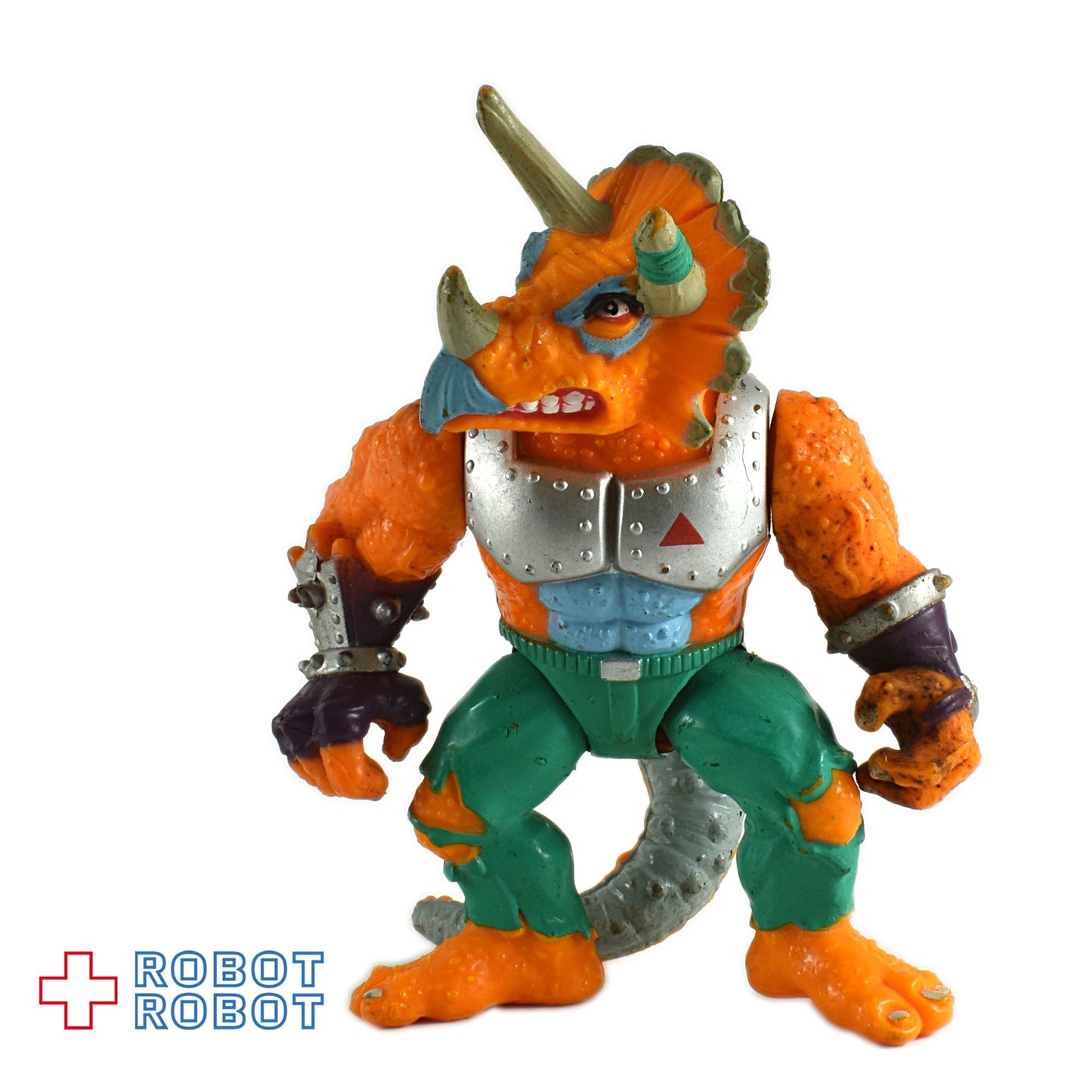 プレイメイツ ティーンエイジ・ミュータント・ニンジャ・タートルズ TMNTトリケラトン 1990 アクションフィギュア ルース