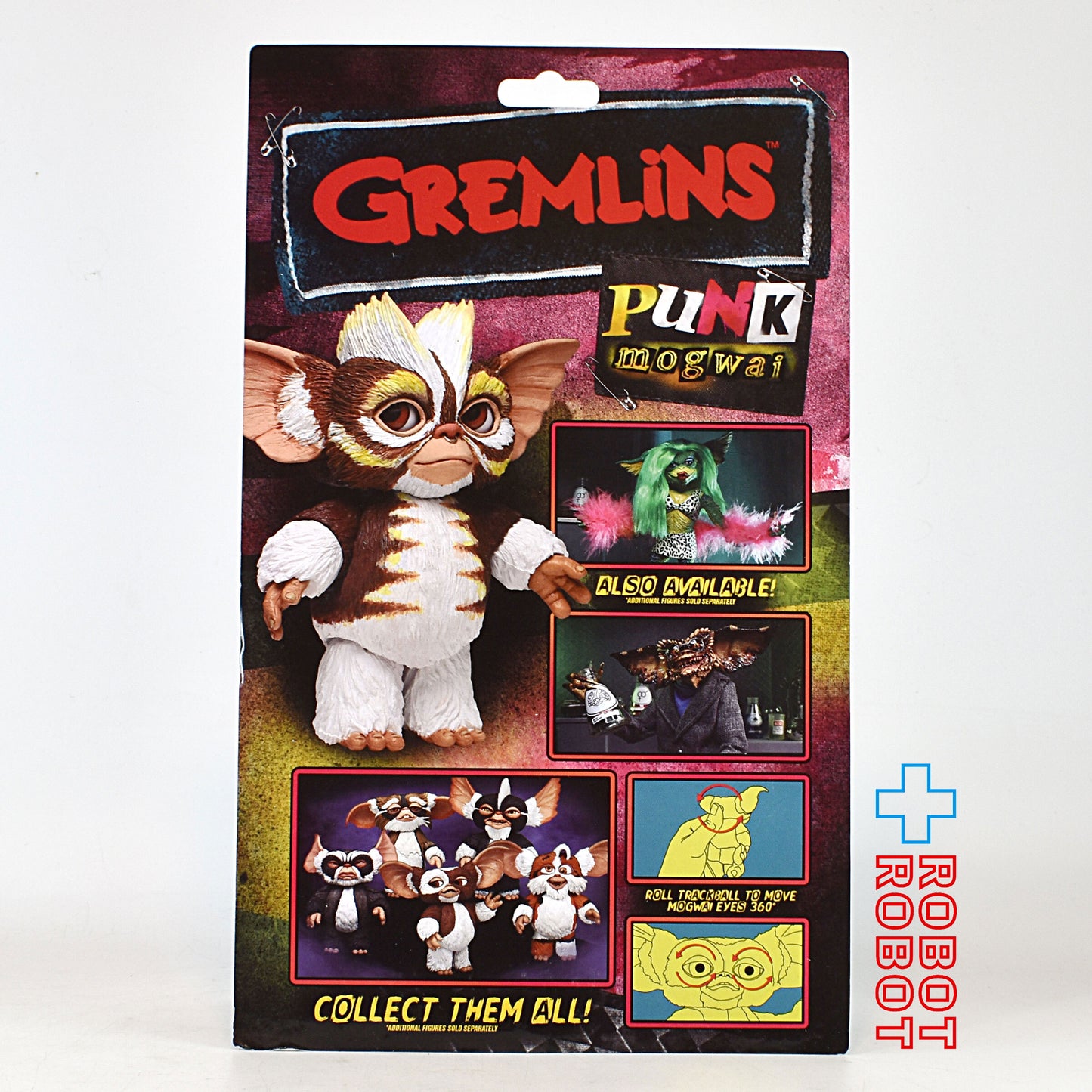 NECA グレムリン モグワイ アクションフィギュア パンク トレーディングカード ブリスター 未開封