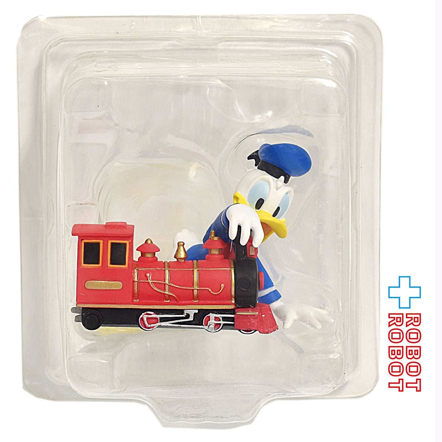 ディズニー TDR マジックラリーキャンペーン ドナルドダック 汽車 ウエスタンリバー鉄道 オリジナルフィギュアリン 2009 パッケージ入