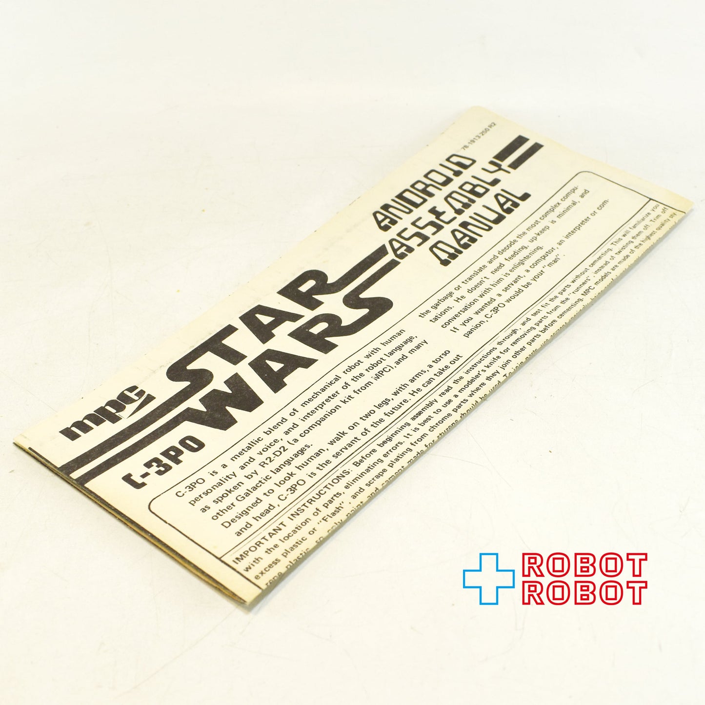 スター・ウォーズ mpc C-3PO プラモデル モデルキット 箱入