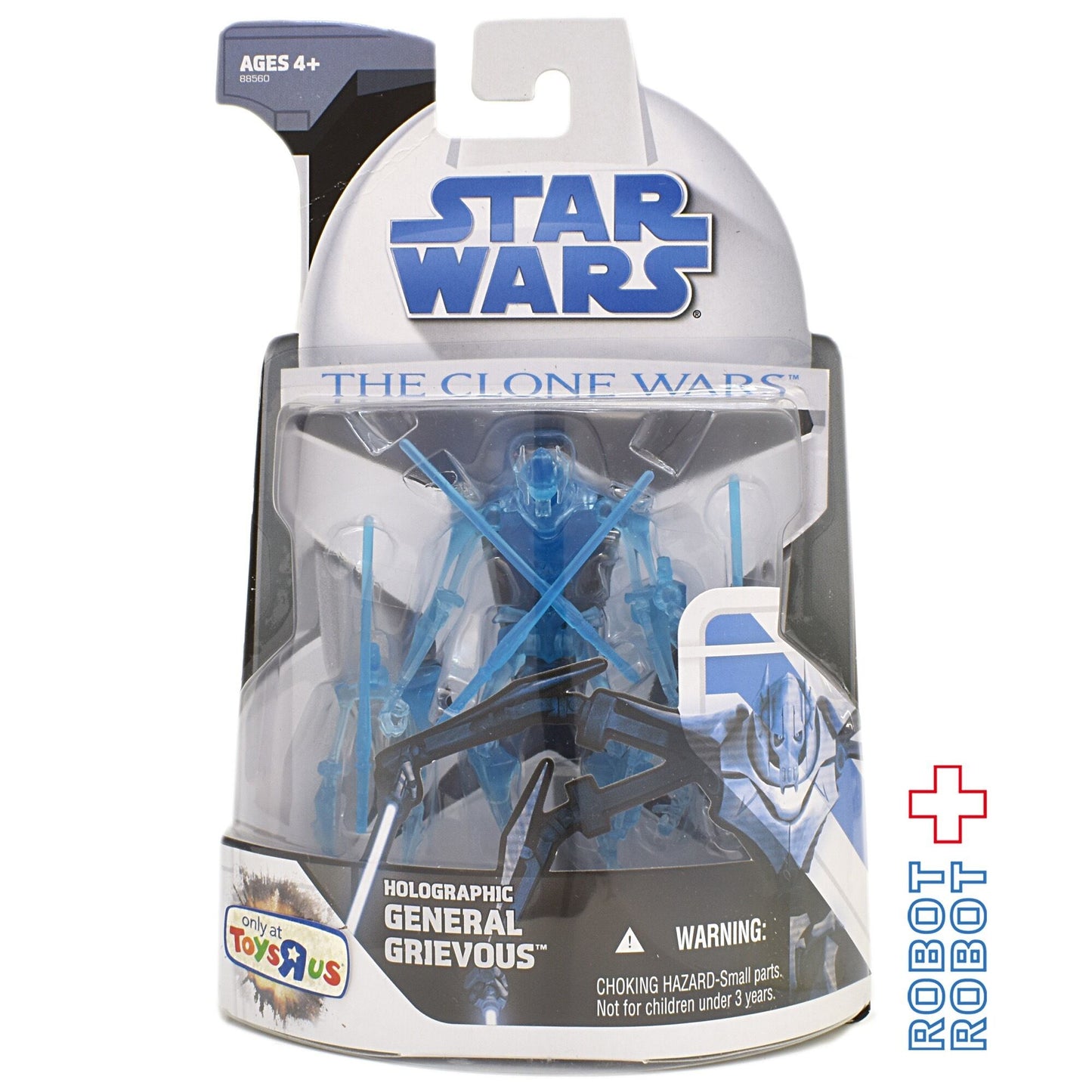 スター・ウォーズ CW2008 ホログラフ グリーヴァス将軍将軍 クローン・ウォーズ 3.75インチ アクションフィギュア 未開封